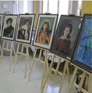 Подробнее о статье 🖼️Выставка, посвящённой творчеству Валентина Серова, в Русском доме в Гомеле