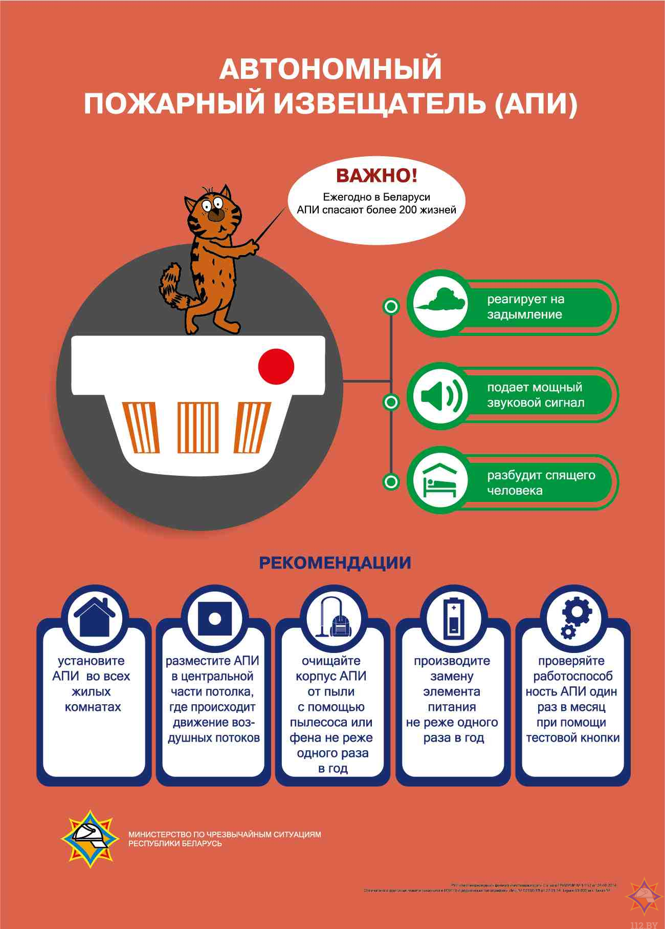 Вы сейчас просматриваете Автономный пожарный извещатель (АПИ)