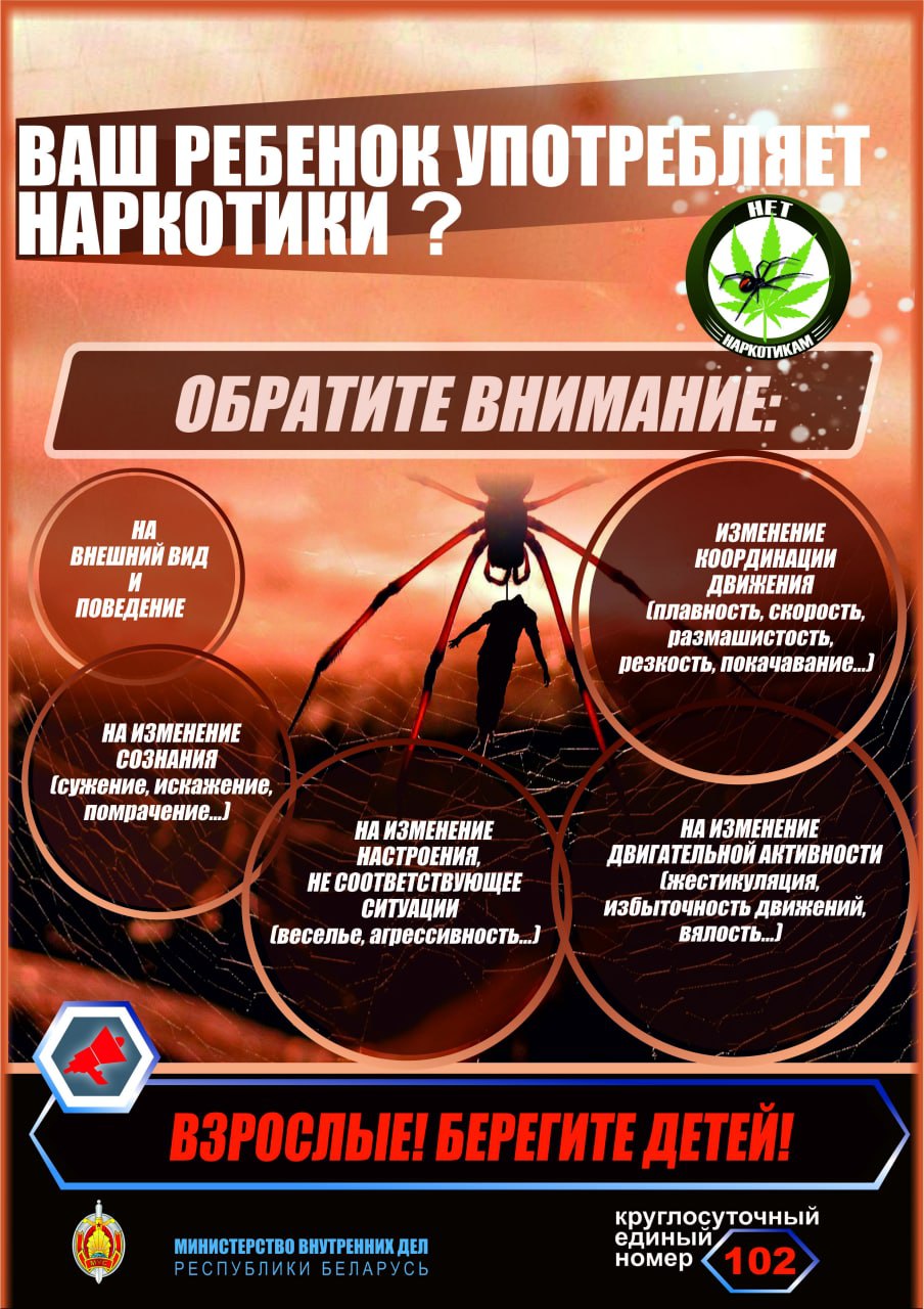 Вы сейчас просматриваете Профилактика наркопотребления и противоздействие незаконному обороту наркотиков в Республике Беларусь